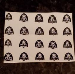 NFL Oakland Raiders Nail Decal Stickers