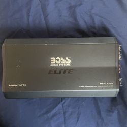 Boss 4000 Watt Amp Monoblock