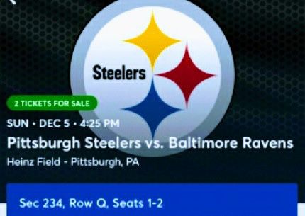 Pittsburgh Steelers Rivalry Showdown VS. Baltimore Ravens