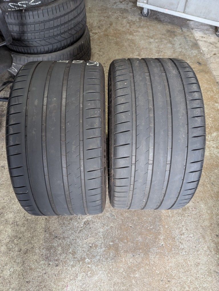 315/30ZR21 MICHELIN PILOT SPORT 4S PAIR OF TIRES