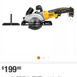 Dewalt Circular Saw 4 1/2 Inch