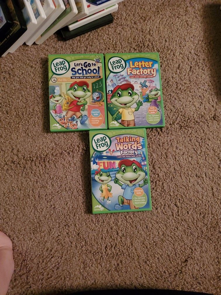 Leap Frog DVDS