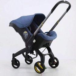 4-in-1 Baby Stroller Foldable Lightweight Travel Cart for Shopping 