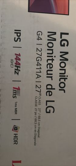 Lg Gaming monitor