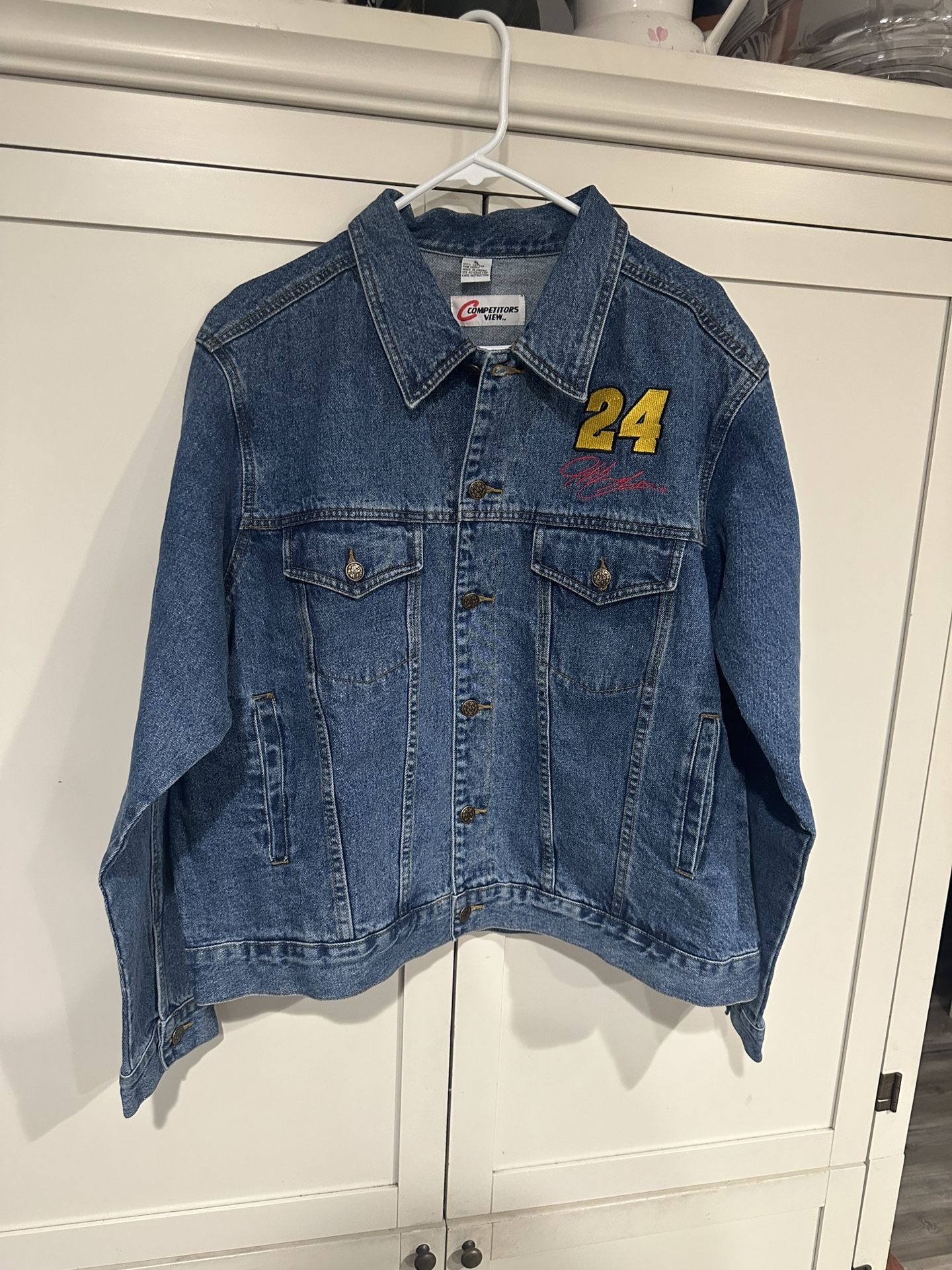 Vintage NASCAR Denim Jacket