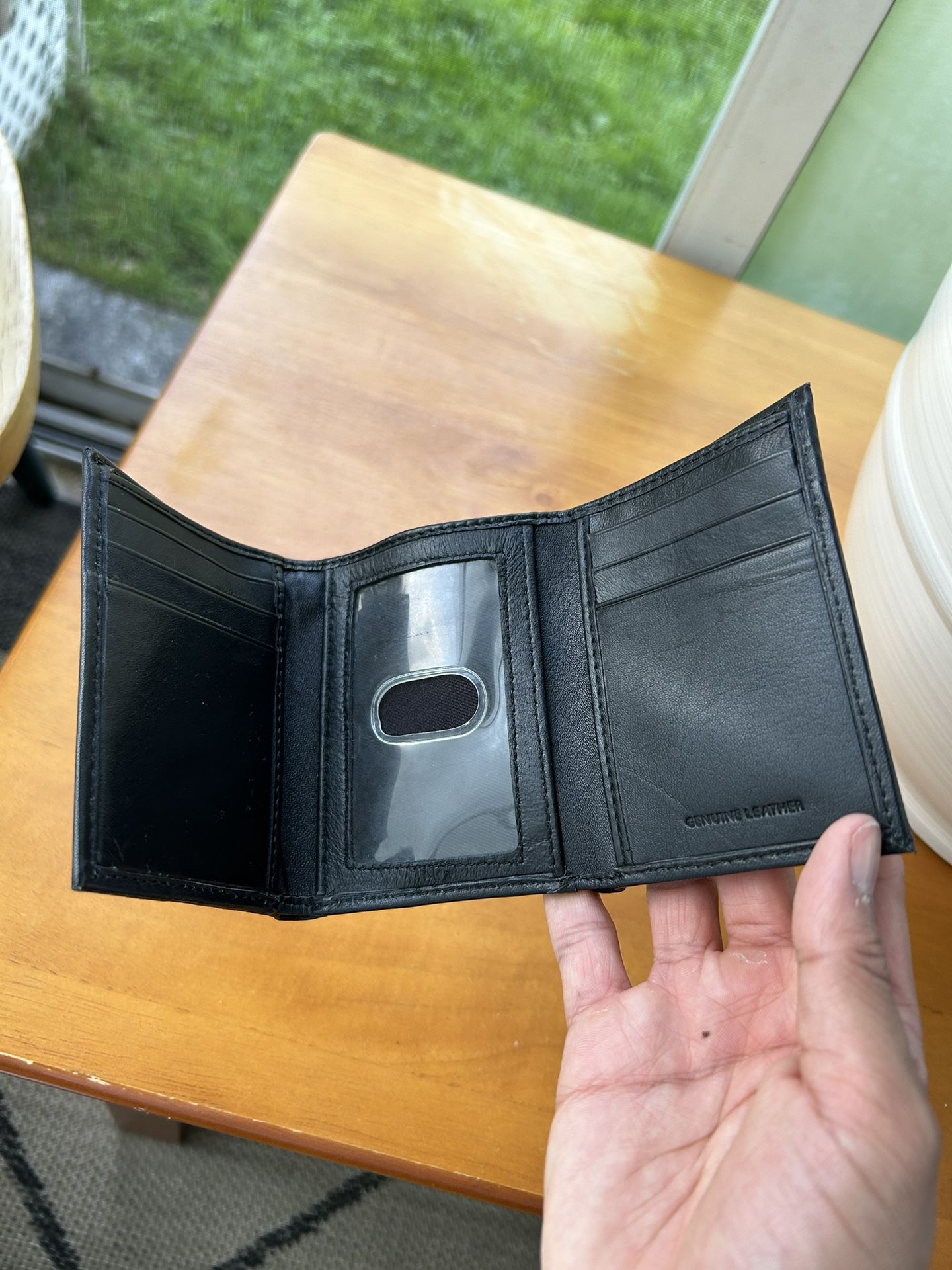 Trifold Leather Wallet
