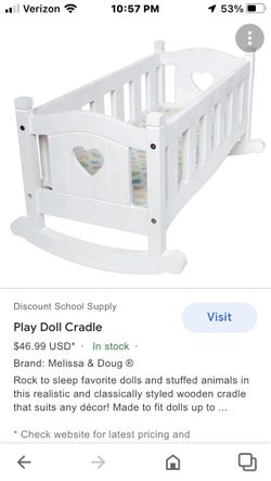 Melissa And Doug Play Cradle