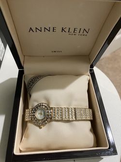 Anne Klein diamond watch very pretty