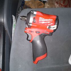 New Milwaukee M12 Half Inch Stubby Impact Tool Only