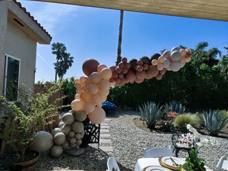 Boho Party Decor - Balloon Garland