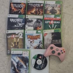 Xbox 360 Games And Controller 