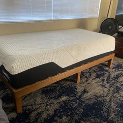 Twin XL Bed Frame With Mattress
