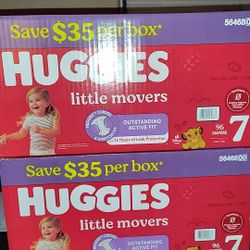 Huggies Little Movers Size 7