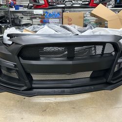 2018-2023 Ford Mustang GT500 Style Front Bumper polyurethane new in stock unpainted
Shelby lip logo
Won’t fit Real Shelby