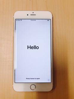 iPhone 6s Plus Gold 128GB look like new