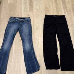Express And Guess Woman’s Jeans 