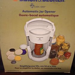 Abridor De Frascos Automático Black Decker 