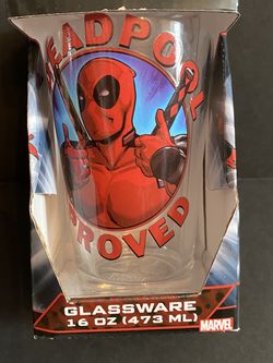 DeadPool 16 Oz Glassware