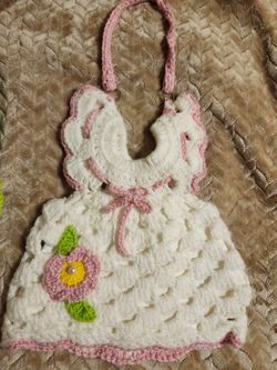 New little girl dress purse
