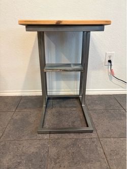 Metal Frame End Table