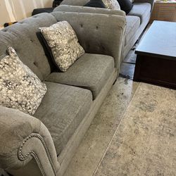 Loveseat Sofa And Coffee Table 