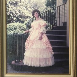 Vintage “Scarlett O’Hara” Prom Dress