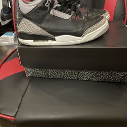 Air Jordan Black Cement 3’s