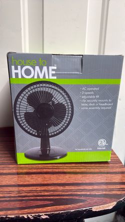 Desk fan