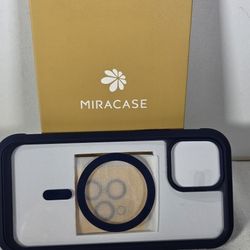 Miracase Magnetic iPhone 12 Pro BLUE Case