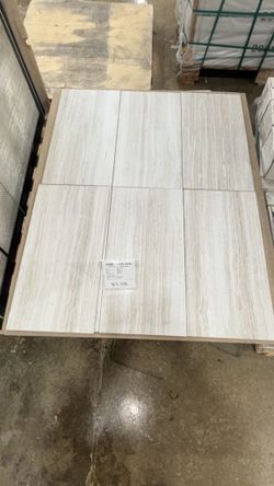 12x24 Trevi Almond Porcelain Tiles – New in Box