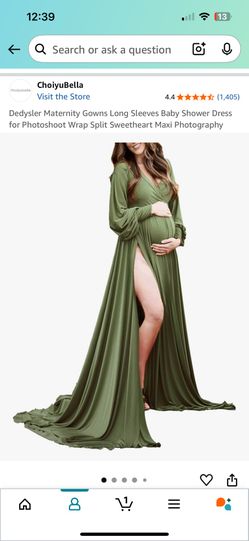 Large Size Maternity Dress Only Used For Pictures 