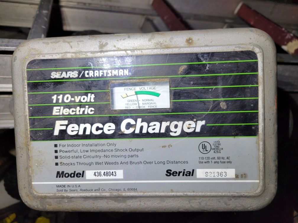 110 Volt Electric Fence Charger/