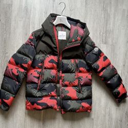 Moncler Nylon Camouflage Puffer