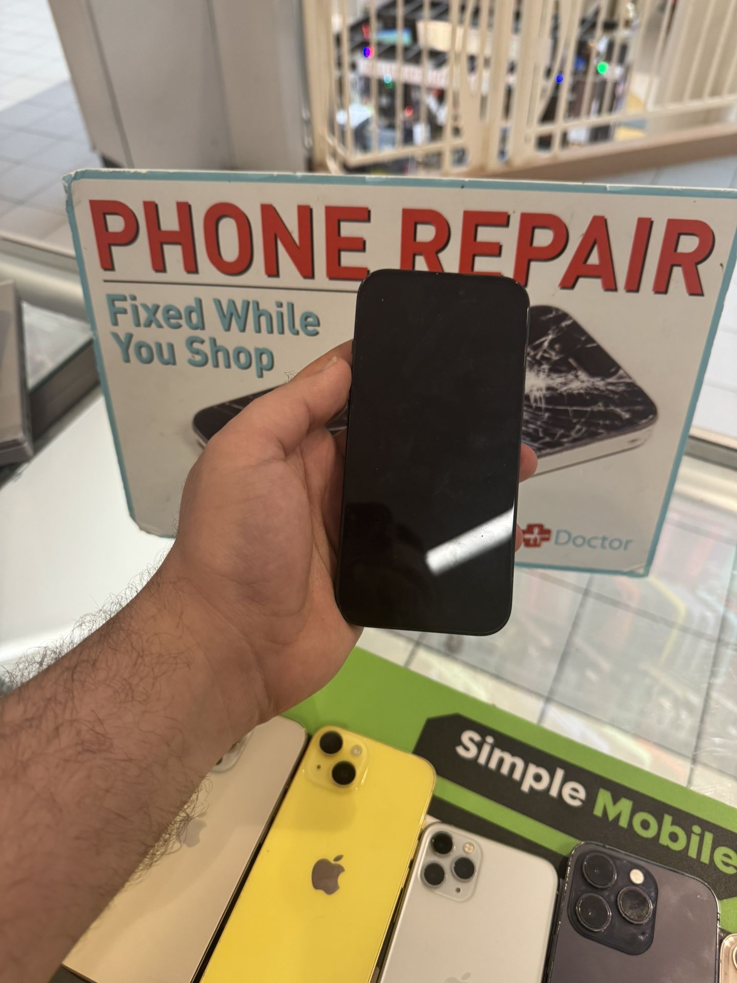 I phone 15 T mobile Metropcs 128GB