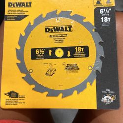 New Dewalt 6.5” 18T General Purpose Blade