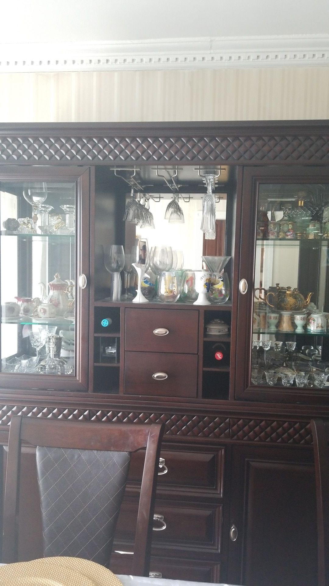 Wall unit for glasses, wine bottles and china Home & Garden
