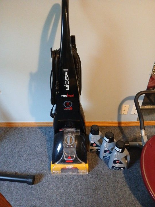 Bissell Pro Heat Carpet/upholstery Cleaner. Please Read Full Description Below.