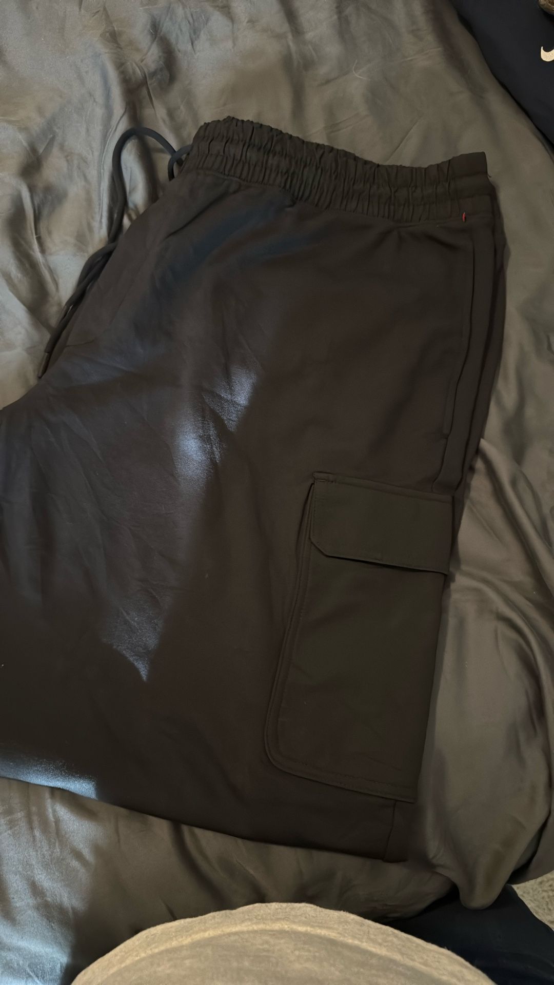Men’s Double Lined Cargo Track Pants