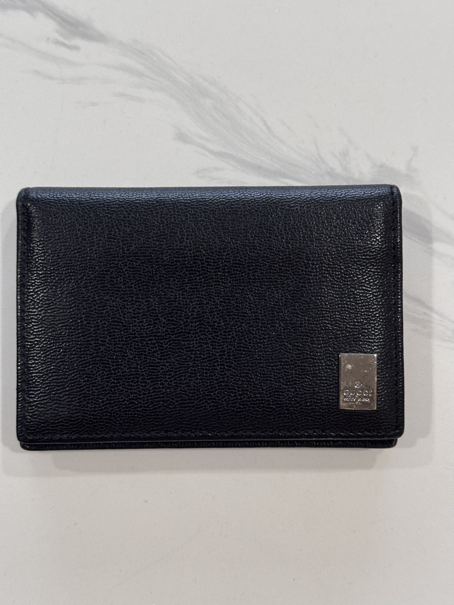 Gucci Leather Bi-fold Card Case - Unisex