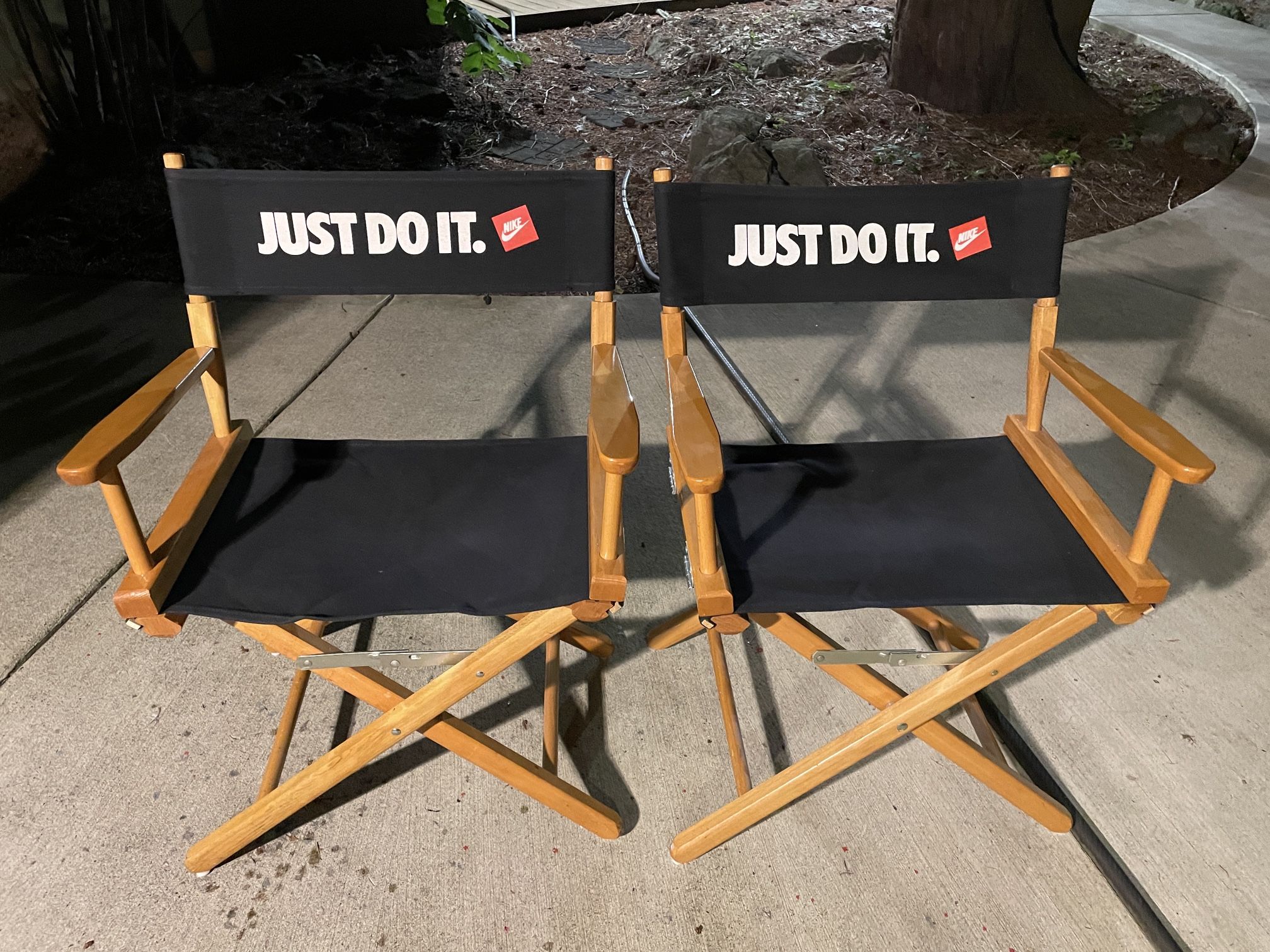 Vintage 90s Nike “Just Do It” Director’s Chair