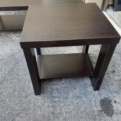 Black Side Table