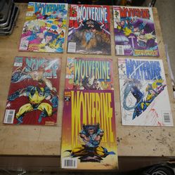 LOT 7 WOLVERINE MARVEL COMICS 55 JUNE 66 FEB 72 AUG 76 DEC 77 JAN 78 FEB 79 MAR 1(contact info removed) GOOD CONDITION  (contact info removed)53
