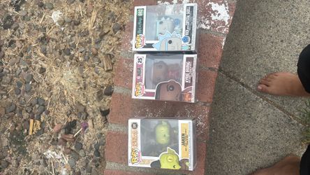 Funko pops still in box