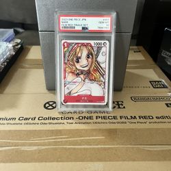 One Piece Nami Film Red/Sogeking PSA 10