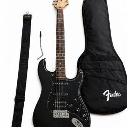 Fender Standard Stratocaster HSS Electric Guitar - Black
