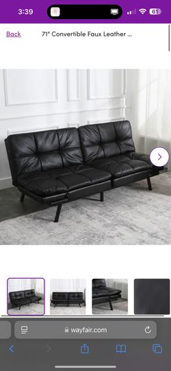 Black Futon