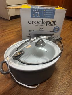 Crock-Pot 7-Quart Cook & Carry Slow Cooker