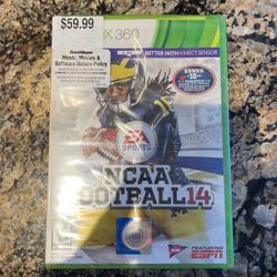 NCAA FOOTBALL 14 Video Game Xbox 360