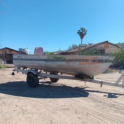 12ft Mirror Craft Boat 