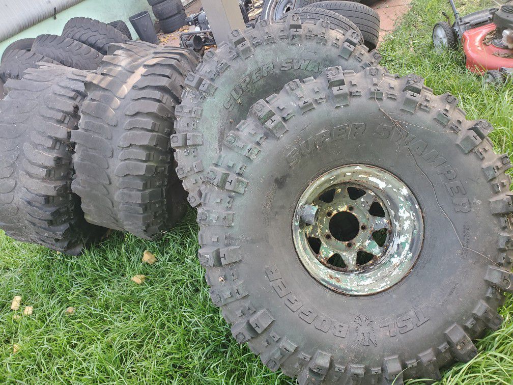 Mud tires super sawmper tsl bogger